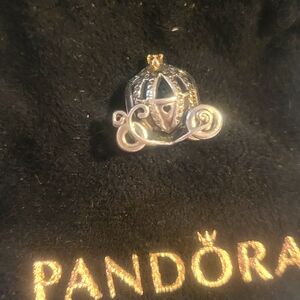 Pandora princess carriage charm